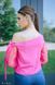 Блуза одне плече ДЖИННС, Рожевий, XS, ЛІТО, КОЛ. ДЖИННС ,, блузи, КК, Блуза Pink одне плече колекція "Джинс" рожевий, рожевий, 4820000116893, 2018