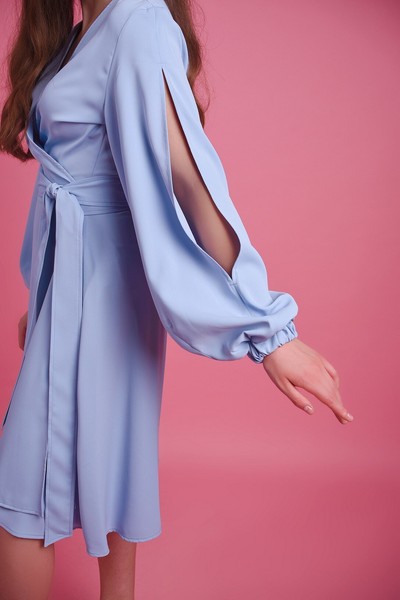 Изображение Платье на запах, коллекция "Дефиле", от Pink 3