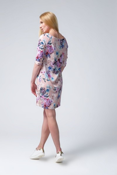 Изображение Платье принт Коллекция "Цветы", от Pink 3
