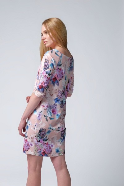 Изображение Платье принт Коллекция "Цветы", от Pink 4