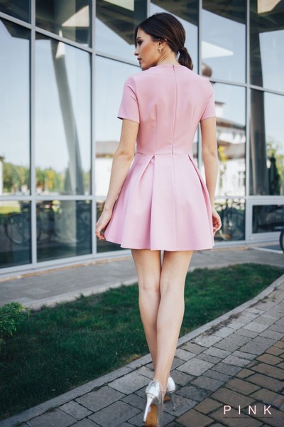 Изображение Платье Pink жемчужинка коллекция Бант Розовый 4