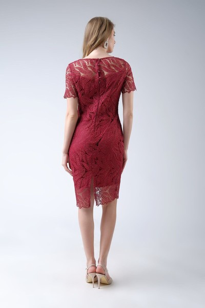 Изображение Платье гипюровое, в классическом стиле, коллекция "Нежность", от Pink 3