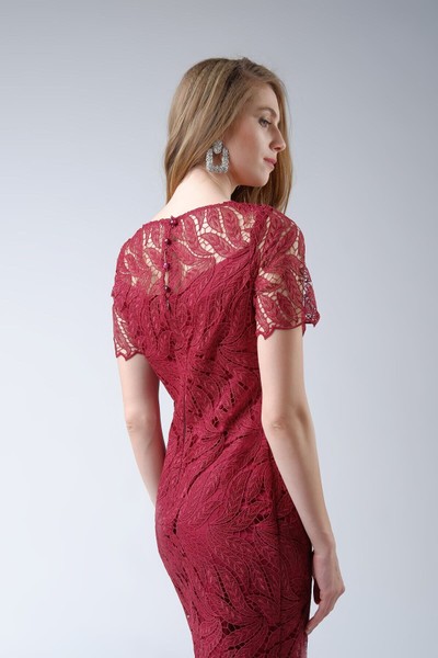 Изображение Платье гипюровое, в классическом стиле, коллекция "Нежность", от Pink 2