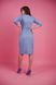 Платье мини, замш, на завязку, коллекция "Light", от Pink, Голубой, S, ВЕСНА, КОЛ. LIGHT, сукні, КК, Сукня міні, замш, на зав'язку, колекція "Light", від Pink, блакитний, 4820000207546, 2020