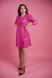 Платье на запах, рукав фонарик, коттон, коллекция "Элиза", от Pink, Розовый, XS, ЛІТО, КОЛ, ,,ЕЛІЗА,,, сукні, КК, Сукня на запах, рукав ліхтарик, котон, колекція "Еліза", від Pink, рожевий, 4820000214209, 2020