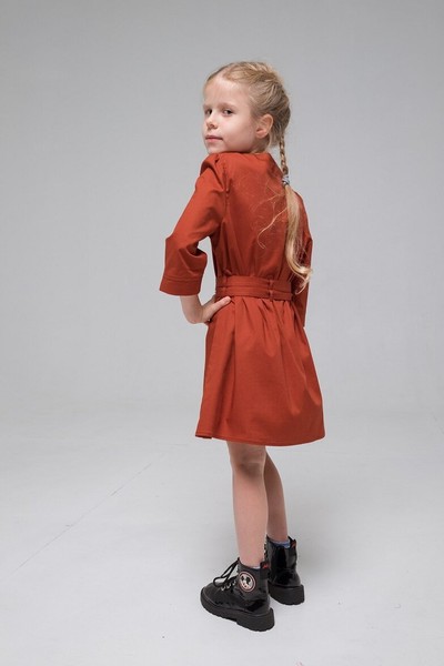 Изображение Платье детское хлопок - поплин коллекция Нуво 3