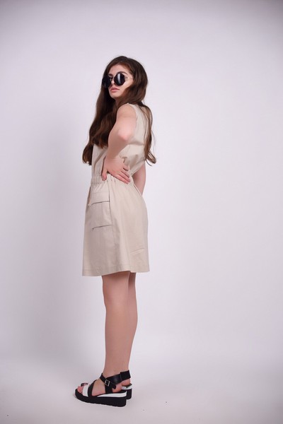 Изображение Платье накладные карманы спереди, коллекция "Safary Fusion", от Pink 6