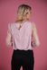 Блуза с прозрачным рукавом из органзы FLIRT, Розовый, ХХS, Осінь Зима, КОЛ.,,FLIRT - 2,,, блузи, СК, Блуза з прозорим рукавом із органзи, рожевий, 4820000206921, 2020