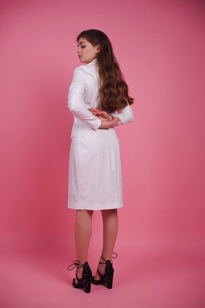 Изображение Платье - жакет двубортное, коллекция Flirt, от Pink 4