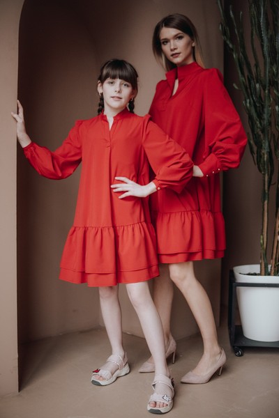 Изображение Платье детское, в стиле casual, коллекция Smart, от Pink 2