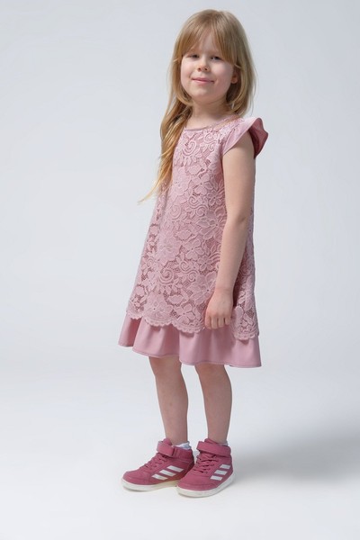 Изображение Платье Pink детское гипюря Коллекция "Цветы" 2