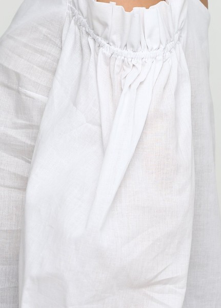 Изображение Блуза Pink натюрель вуаль "Merilyn" Белый 3
