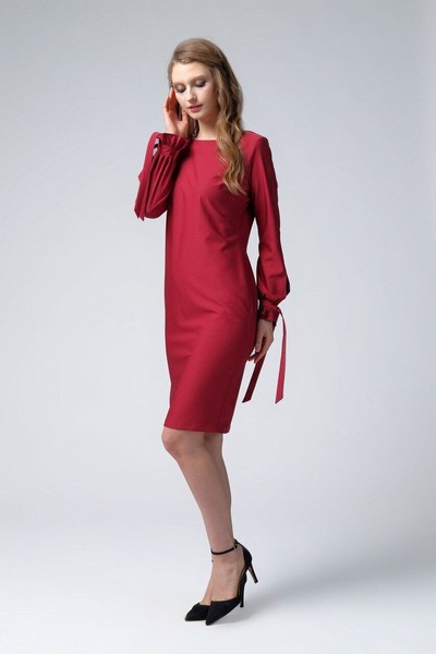 Изображение Платье рукав завязка Коллекция "Нежность", от Pink 3